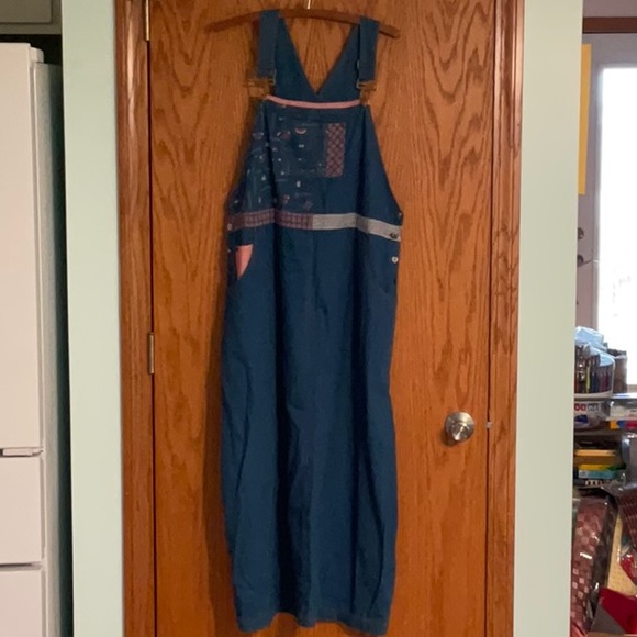 Koret Dresses & Skirts - Koret Bib Overall Style Long Dress Independence Day Inspired